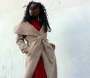 Manteau portefeuille en laine