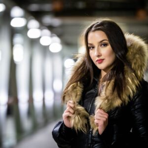 Blouson en cuir court